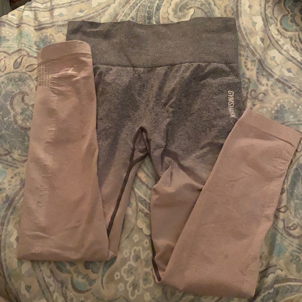 Size small GYMSHARK ombré seamless leggings
